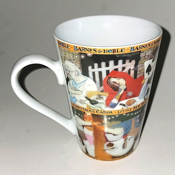 BARNES & NOBLE CLASSIC BOOKS UNFORGETTABLE CHARACTERS COFFEE MUG - Picture 4 of 12